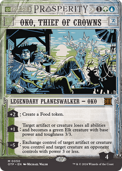 Oko, Thief of Crowns (0050) (Showcase) - Foil