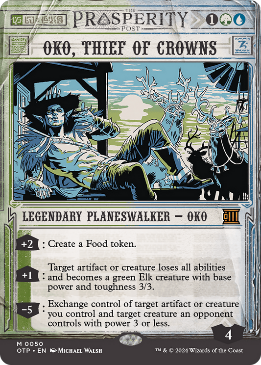 Oko, Thief of Crowns (0050) (Showcase) - Foil
