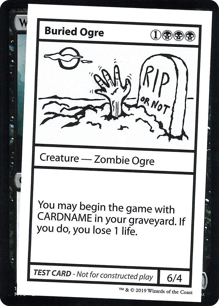 Buried Ogre (No PW Symbol)