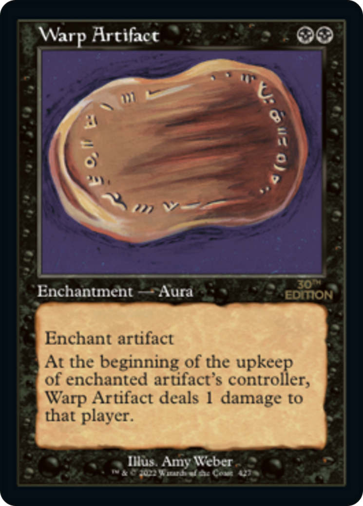 Warp Artifact (Retro Frame)