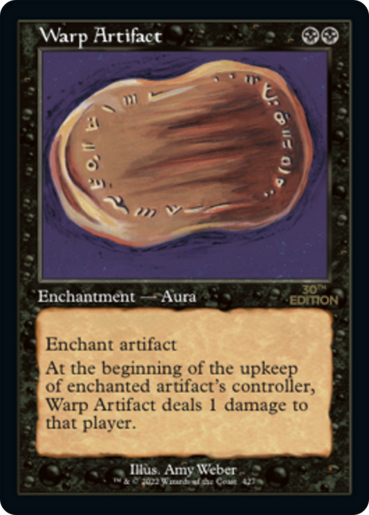 Warp Artifact (Retro Frame)