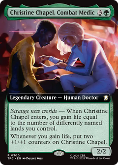 Christine Chapel, Combat Medic (0300) (Extended Art) (TRC)