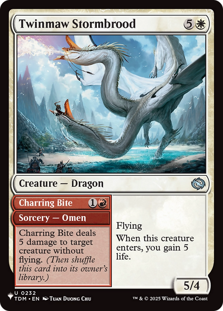 Twinmaw Stormbrood // Charring Bite (TDM-232) (PLST)