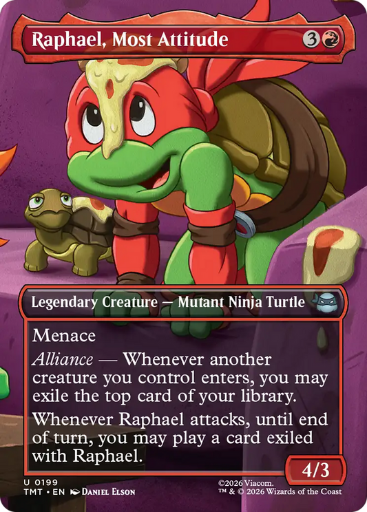 Raphael, Most Attitude (0199) (Borderless) (TMT)
