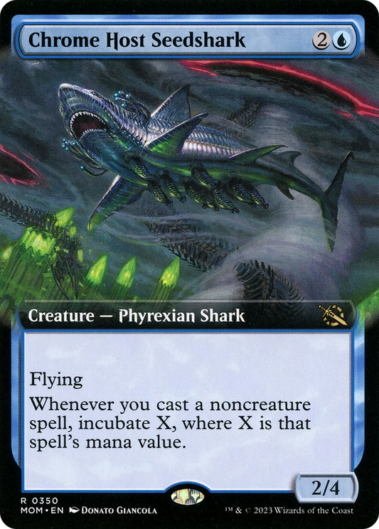 Chrome Host Seedshark (0350) (Extended Art)