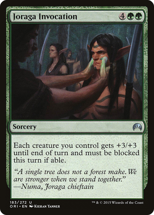 Joraga Invocation - Foil
