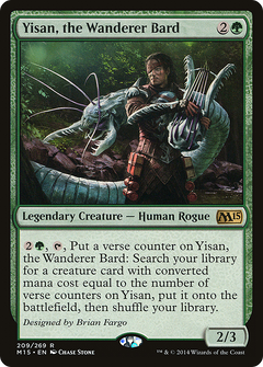 Yisan, the Wanderer Bard - Foil