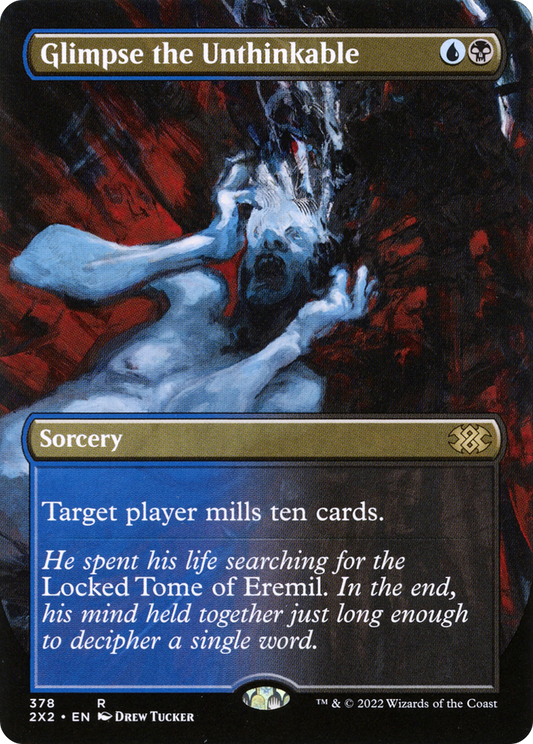 Glimpse the Unthinkable (378) (Borderless) - Foil