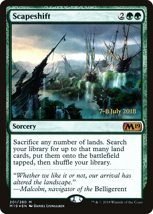 Scapeshift (201) (Prerelease) - Foil