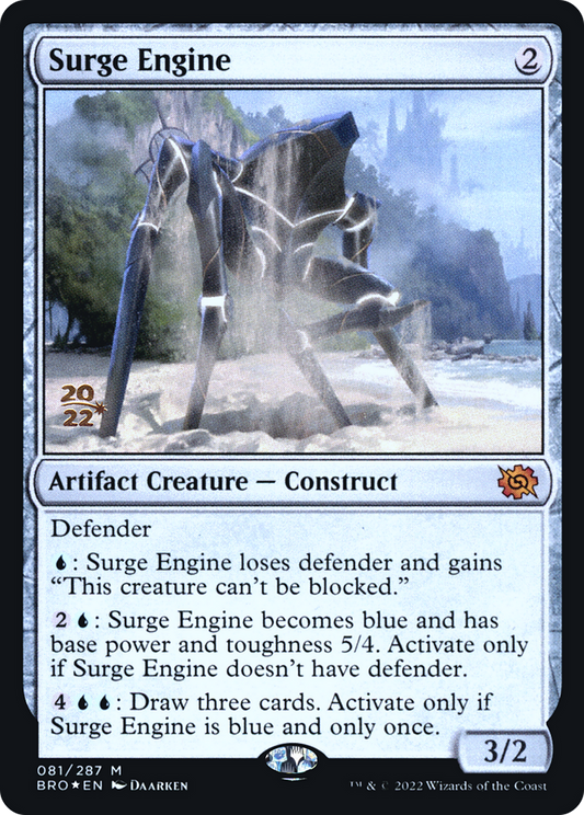 Surge Engine (081) (Prerelease) - Foil