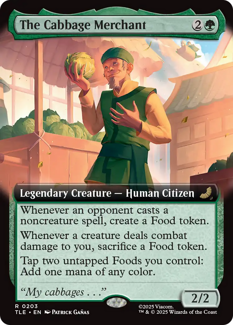 The Cabbage Merchant (0203) (Extended Art) - Foil tle
