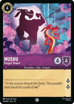 Mushu, Braggin' Dragon (0046) - Cold Foil