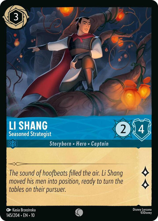 Li Shang, Seasoned Strategist (0145) - Cold Foil