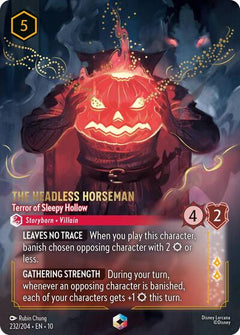 The Headless Horseman, Terror of Sleepy Hollow (0232) - Satin Holographic Foil