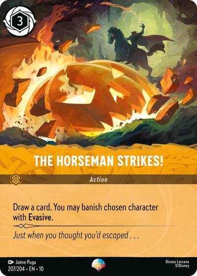 The Horseman Strikes! (0207) - Rainbow Foil