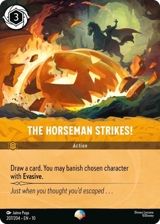 The Horseman Strikes! (0207) - Rainbow Foil