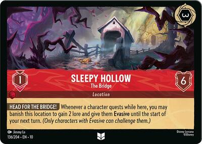 Sleepy Hollow, The Bridge (0136) - Cold Foil