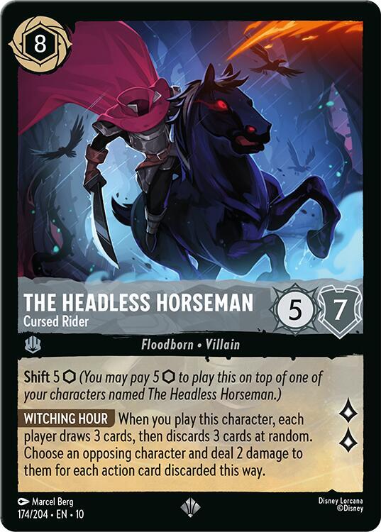 The Headless Horseman, Cursed Rider (0174)