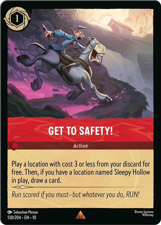 Get to Safety! (0130) - Cold Foil