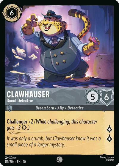 Clawhauser, Donut Detective (0175) - Cold Foil
