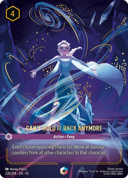 Can't Hold It Back Anymore (0228) - Satin Holographic Foil