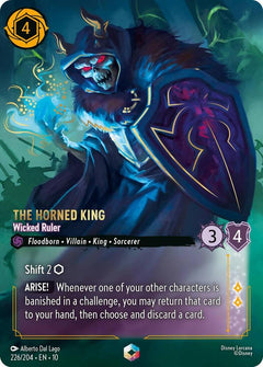 The Horned King, Wicked Ruler (0226) - Satin Holographic Foil