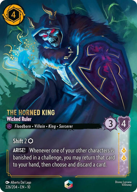 The Horned King, Wicked Ruler (0226) - Satin Holographic Foil