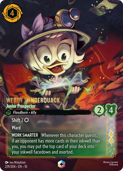 Webby Vanderquack, Junior Prospector (0229) - Satin Holographic Foil