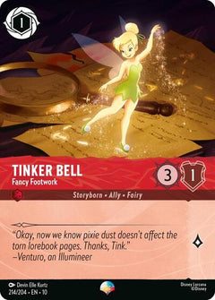 Tinker Bell, Fancy Footwork (0214) - Rainbow Foil