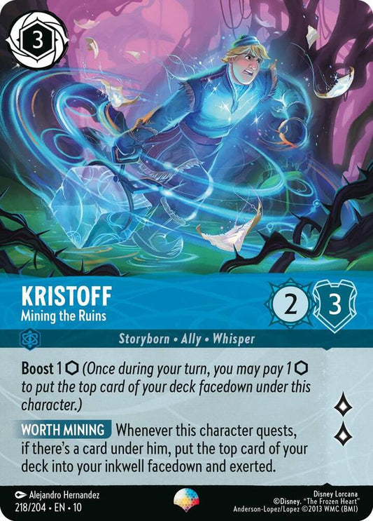 Kristoff, Mining the Ruins (0218) - Rainbow Foil