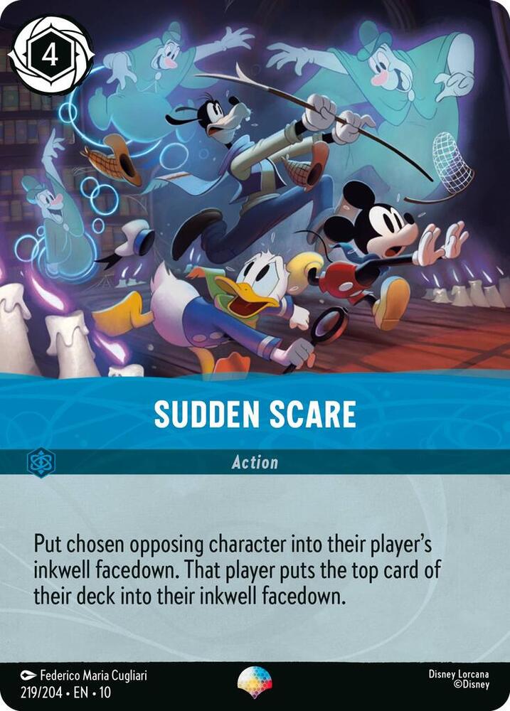 Sudden Scare (0219) - Rainbow Foil