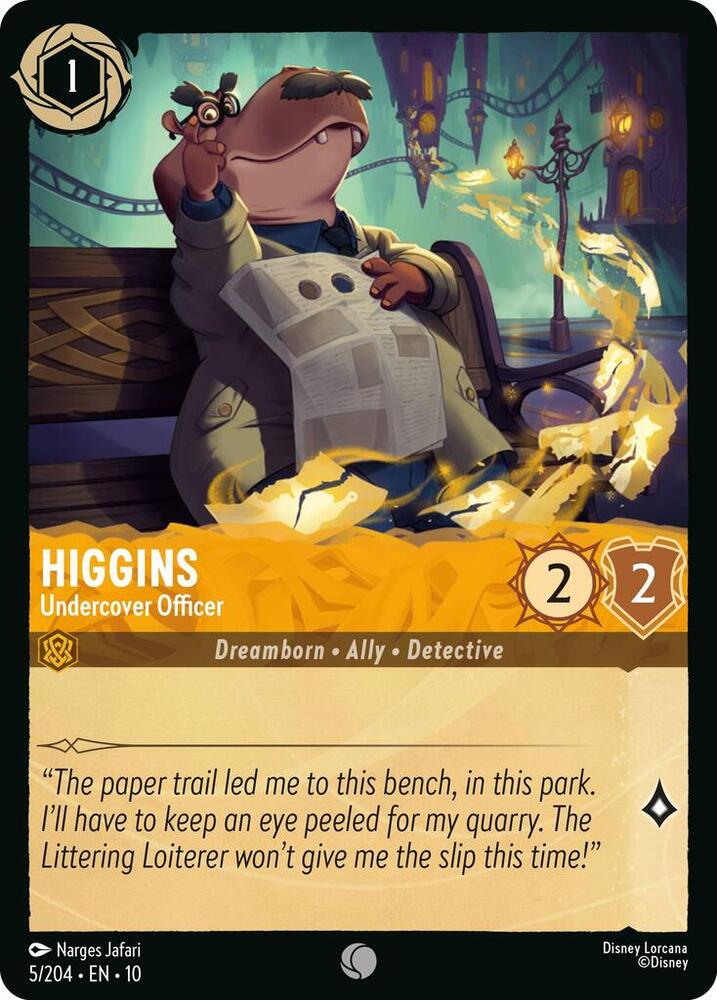 Higgins, Undercover Officer (0005)