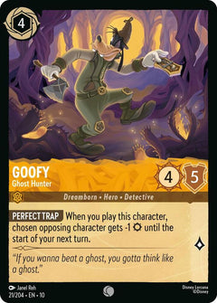 Goofy, Ghost Hunter (0021) - Cold Foil