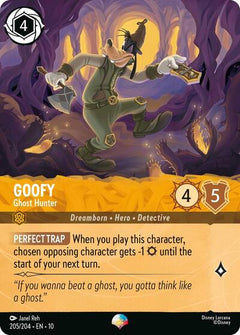 Goofy, Ghost Hunter (0205) - Rainbow Foil