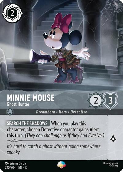 Minnie Mouse, Ghost Hunter (0220) - Rainbow Foil
