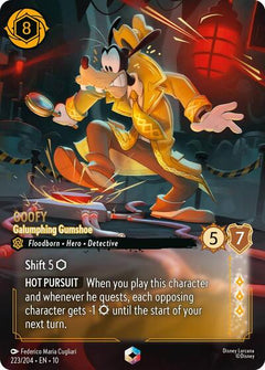 Goofy, Galumphing Gumshoe (0223) - Satin Holographic Foil