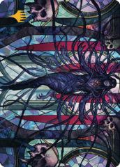 Braids, Arisen Nightmare (66/81) Art Card (ADMU) - Gold-Stamped Signature