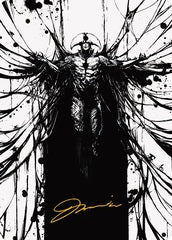 Sinew Dancer (66/81) Art Card (AONE) - Gold-Stamped Signature