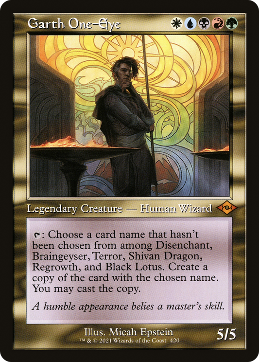 Garth One-Eye (420) (Retro Frame)
