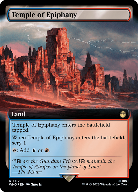 Temple of Epiphany (1117) (Extended Art) - Surge Foil