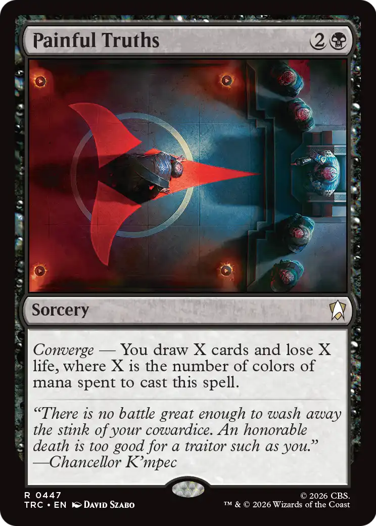 Painful Truths (0447) (TRC) - Surge Foil