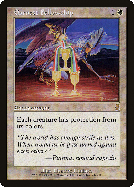Earnest Fellowship - Foil