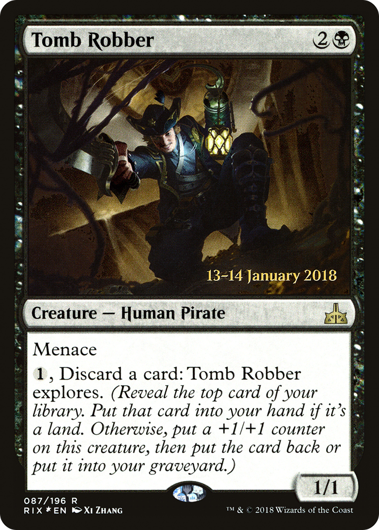 Tomb Robber (087) (Prerelease) - Foil