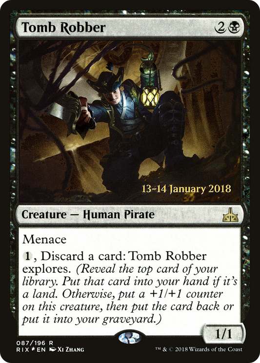 Tomb Robber (087) (Prerelease) - Foil