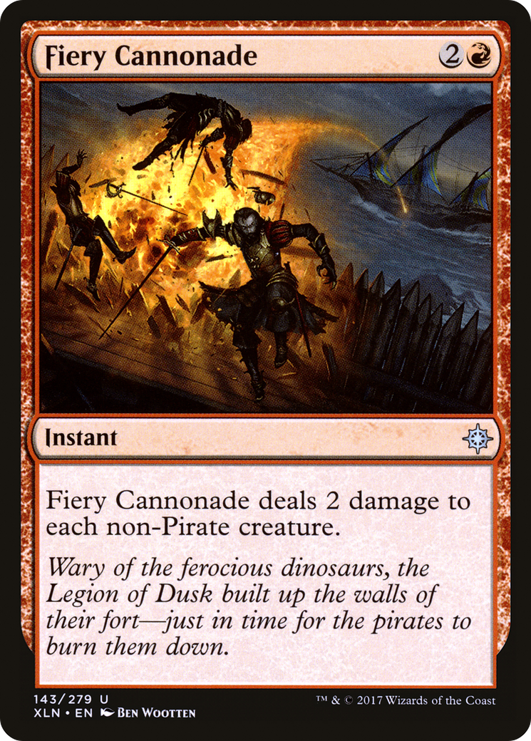 Fiery Cannonade - Foil