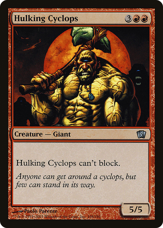 Hulking Cyclops - Foil