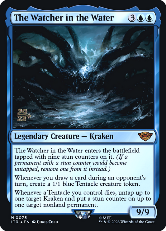 The Watcher in the Water (0075) (Prerelease) - Foil