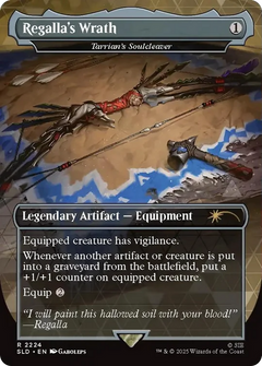 Regalla's Wrath [Tarrian's Soulcleaver] (2224) (Borderless) sld