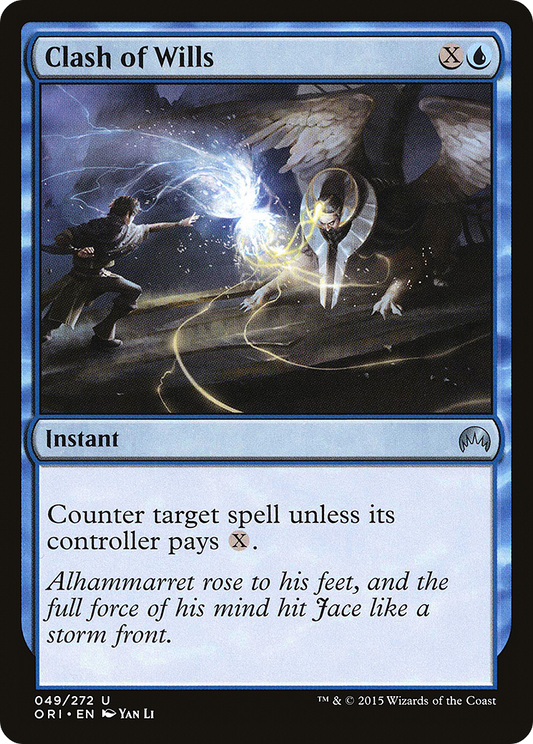 Clash of Wills - Foil