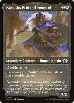 Kwende, Pride of Femeref (0070) - Foil Etched